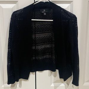 Women’s black cardigan